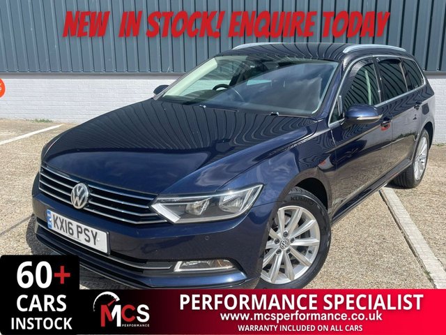 2016 16 VOLKSWAGEN PASSAT 2.0 TDI BlueMotion Tech SE Business Estate 5dr Diesel DSG Euro 6 (s/s) (150 ps) * FSH INC CAMBELT *