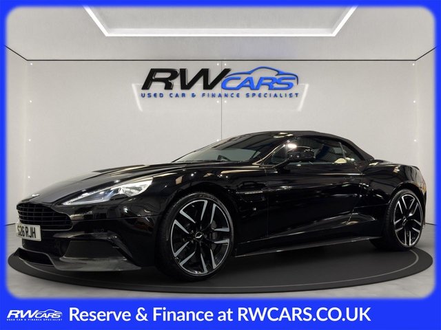 View our Aston Martin Vanquish 6.0 V12 Volante 2dr Petrol T-TronIII Euro 6 (568 bhp)