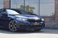 USED 2022 22 BMW 5 SERIES 3.0 530d MHT M Sport Saloon 4dr Diesel Hybrid Steptronic xDrive Euro 6 (s/s) (286 ps) TANZANITE / COMFORT & TECH PK