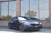 USED 2022 22 BMW 5 SERIES 3.0 530d MHT M Sport Saloon 4dr Diesel Hybrid Steptronic xDrive Euro 6 (s/s) (286 ps) TANZANITE / COMFORT & TECH PK