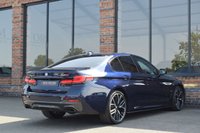 USED 2022 22 BMW 5 SERIES 3.0 530d MHT M Sport Saloon 4dr Diesel Hybrid Steptronic xDrive Euro 6 (s/s) (286 ps) TANZANITE / COMFORT & TECH PK