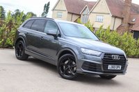 USED 2019 69 AUDI Q7 3.0 TDI V6 50 Black Edition SUV 5dr Diesel Tiptronic quattro Euro 6 (s/s) (286 ps) 