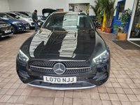 USED 2020 70 MERCEDES-BENZ E-CLASS 2.0 E300de 13.5kWh AMG Line Estate 5dr Diesel Plug-in Hybrid G-Tronic+ Euro 6 (s/s) (306 ps) SAT NAV HEATED LEATHER REAR VIEW CAMERA ANDROID APPLE CARPLAY PARKING SENSORS 1 OWNER SERVICE HISTORY WARRANTY
