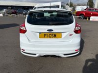 USED 2014 14 FORD FOCUS 2.0T EcoBoost ST-2 Hatchback 5dr Petrol Manual Euro 5 (s/s) (250 ps) A TRULY STUNNING ADDITION TO OUR FORECOURT FINISHED IN EVER POPULAR WHITE PAINT+ONLY 1 FORMER KEEPER+SERVICE HISTORY+HALF LEATHER INTERIOR+PARK ASSIST+CLIMATE CONTROL+18 INCH ALLOY WHEELS+BLUETOOTH+1 FULL YEARS MOT PRIOR TO COLLECTION+CALL NOW TO ARRANGE A VIEWING!!!!!!!!!!!!!!!!!!!!!!!!!!!!!!!!!!!!!!!!!