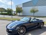 USED 2014 64 PORSCHE BOXSTER 2.7 981 Convertible 2dr Petrol PDK Euro 6 (s/s) (265 ps)-Factory Extras Worth &pound;8,114-Finished In Dark Blue Metallic-Half Grey Leather/Alcantara Upholstery-Heated Seats-20 Inch 911 Turbo Alloy Wheels-Cruise Control-Wind Deflector-Climate Control-Bi Xenon Headlights-Bluetooth-Front & Rear Park Assist-Bose Surround Sound System-Mfsw-Yatching Blue Seat Belts-Sports Exhaust System-Stunning Looking  Boxster. 