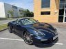 USED 2014 64 PORSCHE BOXSTER 2.7 981 Convertible 2dr Petrol PDK Euro 6 (s/s) (265 ps)-Factory Extras Worth &pound;8,114-Finished In Dark Blue Metallic-Half Grey Leather/Alcantara Upholstery-Heated Seats-20 Inch 911 Turbo Alloy Wheels-Cruise Control-Wind Deflector-Climate Control-Bi Xenon Headlights-Bluetooth-Front & Rear Park Assist-Bose Surround Sound System-Mfsw-Yatching Blue Seat Belts-Sports Exhaust System-Stunning Looking  Boxster. 