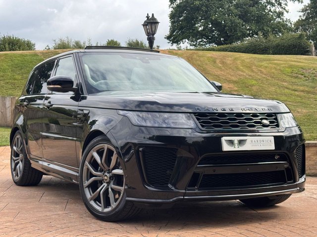 2019 69 Land Rover Range Rover Sport 5.0 P575 V8 GPF SVR SUV 5dr Petrol Auto 4WD Euro 6 (s/s) (575 ps)