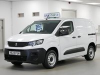 USED 2023 23 PEUGEOT PARTNER 1.5 BLUEHDI 100 BHP PROFESSIONAL PREMIUM +  1 OWNER | AIR CON | CARPLAY | 3 X SEATS