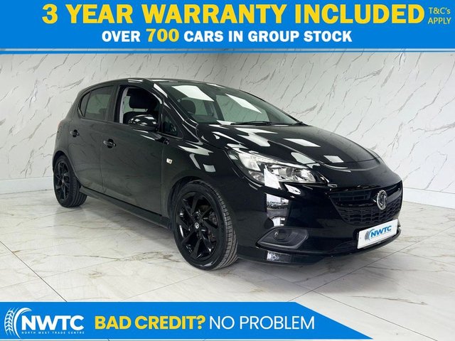 View our Vauxhall Corsa 1.4i ecoTEC SRi VX Line Nav Black Hatchback 5dr Petrol Manual Euro 6 (90 ps)