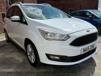 USED 2015 15 FORD GRAND C-MAX 1.5 TDCi Zetec MPV 5dr Diesel Manual Euro 6 (s/s) (120 ps) 7 Seater** &pound;35 RFL** SAT NAV** 8 SERVICES