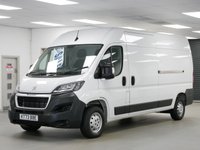 USED 2023 73 PEUGEOT BOXER 335 2.2 BLUEHDI 140 BHP L3 H2 PROFESSIONAL PREMIUM + ( SAT NAV ) 1 OWNER | SAT NAV | L3 LONG | AIR CON