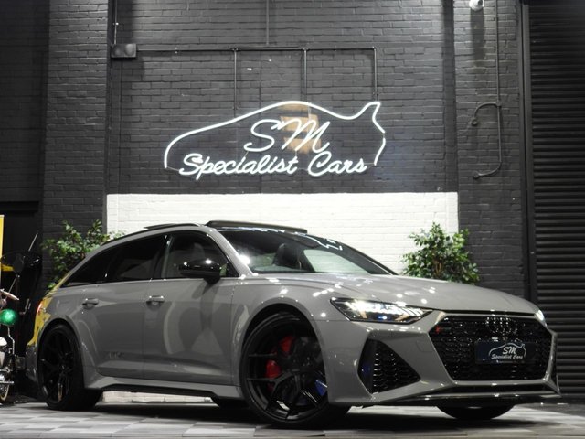 2021 C Audi Rs6 Avant 4.0 TFSI V8 Carbon Black Estate 5dr Petrol Tiptronic quattro Euro 6 (s/s) (600 ps)