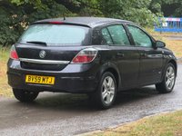 USED 2009 59 VAUXHALL ASTRA 1.6i Active Plus Hatchback 5dr Petrol Manual (155 g/km, 113 bhp) 