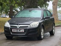 USED 2009 59 VAUXHALL ASTRA 1.6i Active Plus Hatchback 5dr Petrol Manual (155 g/km, 113 bhp) 