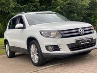 USED 2016 65 VOLKSWAGEN TIGUAN 2.0 TDI BlueMotion Tech Match Edition SUV 5dr Diesel Manual 2WD Euro 6 (s/s) (150 ps) * SATNAV *  PARK ASSIST