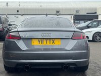 USED 2015 Y AUDI TT 2.0 TFSI Sport Coupe 3dr Petrol S Tronic quattro Euro 6 (s/s) (230 ps) THIS CAR COMES WITH 6 MONTHS WARRANTY , BREAKDOWN COVER & RECOVERY++  GREAT EXAMPLE OF AUTOMATIC TT NAVIGATION SYSTEM + BLUETOOTH + DAB RADIO + USB CONNECTION + AUX CONNECTION + REAR PARKING SENSORS + REVERSING CAMERA + FRONT HEATED SEATS + CRUISE CONTROL + CLIMATE CONTROL + PRIVACY GLASS + 19 INCH ALLOY WHEELS + AUTO START STOP + ELECTRIC PARKING BRAKE + TRACTION CONTROL + DAY TIME RUNNING LIGHTS + KEY LESS START + ACTIVE SPOILER + FLAT BOTTOM LEATHER STITCHED STEERING WHEEL +