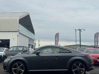 USED 2015 Y AUDI TT 2.0 TFSI Sport Coupe 3dr Petrol S Tronic quattro Euro 6 (s/s) (230 ps) THIS CAR COMES WITH 6 MONTHS WARRANTY , BREAKDOWN COVER & RECOVERY++  GREAT EXAMPLE OF AUTOMATIC TT NAVIGATION SYSTEM + BLUETOOTH + DAB RADIO + USB CONNECTION + AUX CONNECTION + REAR PARKING SENSORS + REVERSING CAMERA + FRONT HEATED SEATS + CRUISE CONTROL + CLIMATE CONTROL + PRIVACY GLASS + 19 INCH ALLOY WHEELS + AUTO START STOP + ELECTRIC PARKING BRAKE + TRACTION CONTROL + DAY TIME RUNNING LIGHTS + KEY LESS START + ACTIVE SPOILER + FLAT BOTTOM LEATHER STITCHED STEERING WHEEL +
