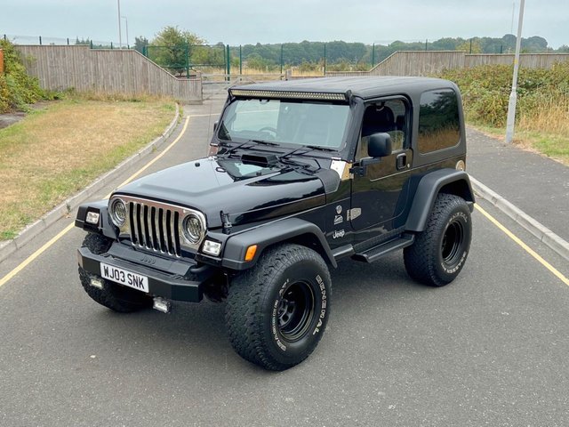 2003 03 Jeep Wrangler 4.0 Sport 3dr comes with Soft Top // Manual // 4x4 // (302 g/km, 174 bhp) // px swap