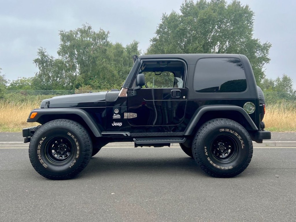 USED 2003 03 JEEP WRANGLER 4.0 SPORT 3dr comes with Soft Top // Manual // 4x4 // (302 g/km, 174 bhp) // px swap 