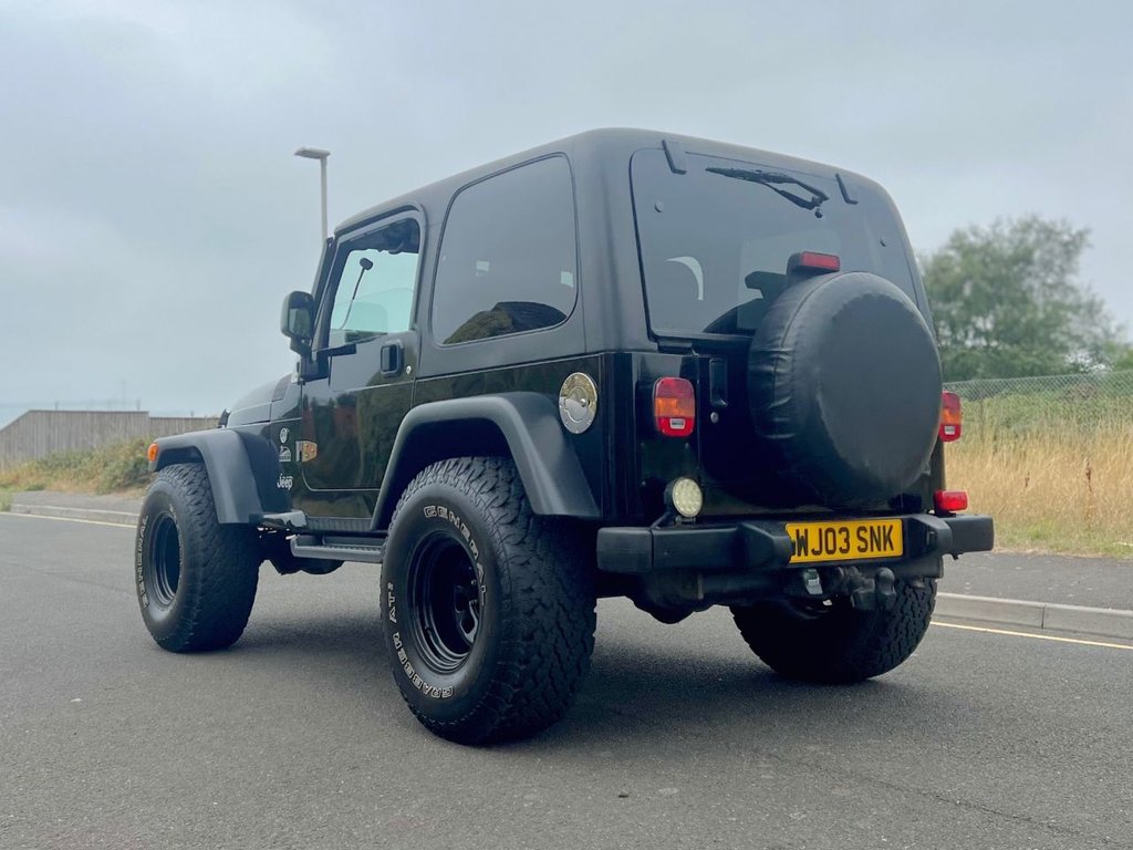 USED 2003 03 JEEP WRANGLER 4.0 SPORT 3dr comes with Soft Top // Manual // 4x4 // (302 g/km, 174 bhp) // px swap 