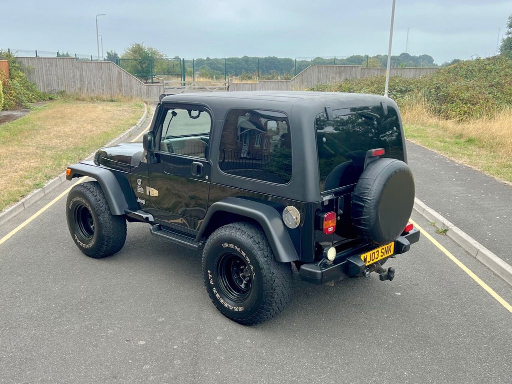 USED 2003 03 JEEP WRANGLER 4.0 SPORT 3dr comes with Soft Top // Manual // 4x4 // (302 g/km, 174 bhp) // px swap 
