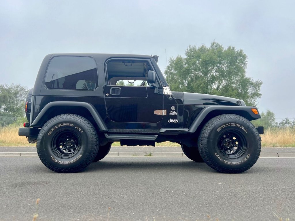 USED 2003 03 JEEP WRANGLER 4.0 SPORT 3dr comes with Soft Top // Manual // 4x4 // (302 g/km, 174 bhp) // px swap 