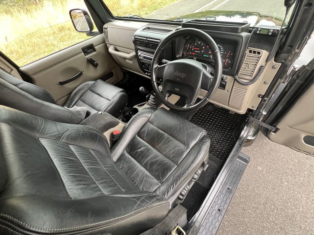 USED 2003 03 JEEP WRANGLER 4.0 SPORT 3dr comes with Soft Top // Manual // 4x4 // (302 g/km, 174 bhp) // px swap 