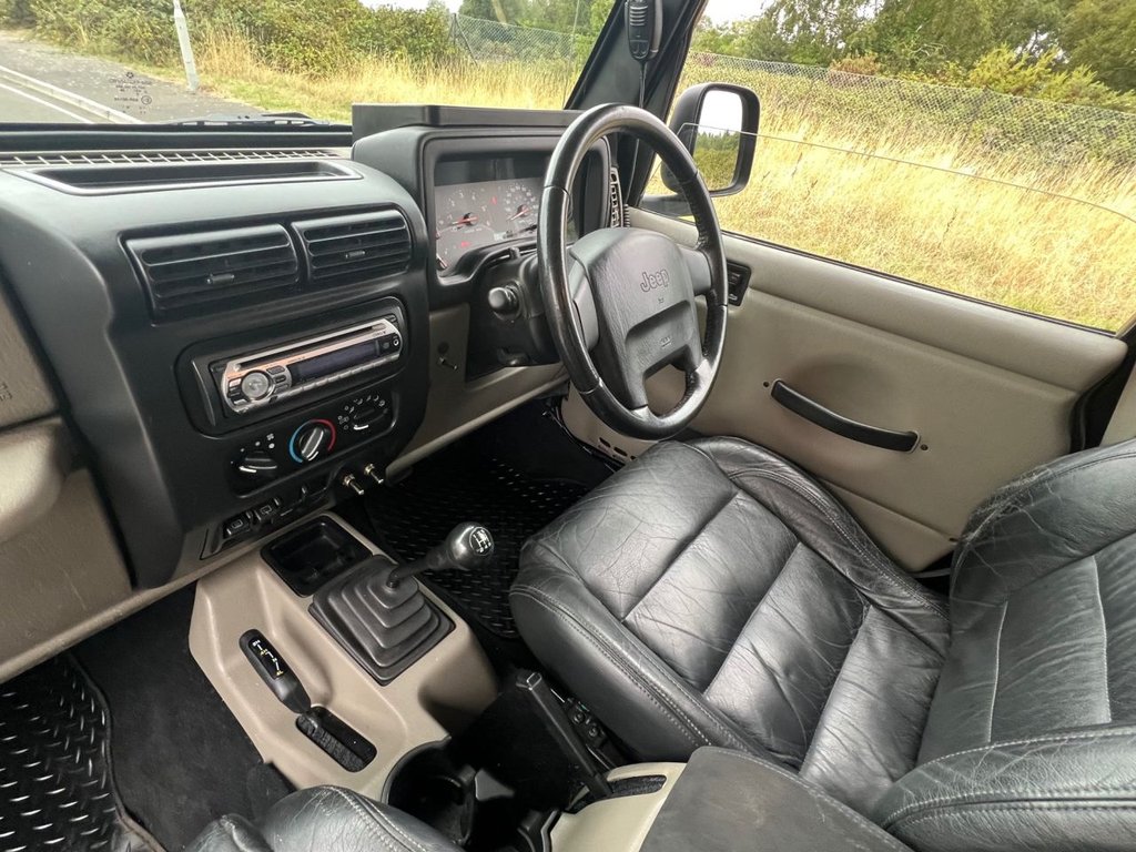 USED 2003 03 JEEP WRANGLER 4.0 SPORT 3dr comes with Soft Top // Manual // 4x4 // (302 g/km, 174 bhp) // px swap 