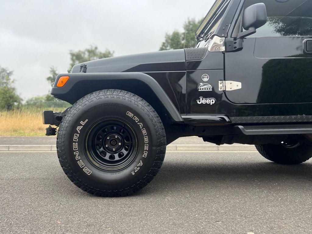 USED 2003 03 JEEP WRANGLER 4.0 SPORT 3dr comes with Soft Top // Manual // 4x4 // (302 g/km, 174 bhp) // px swap 