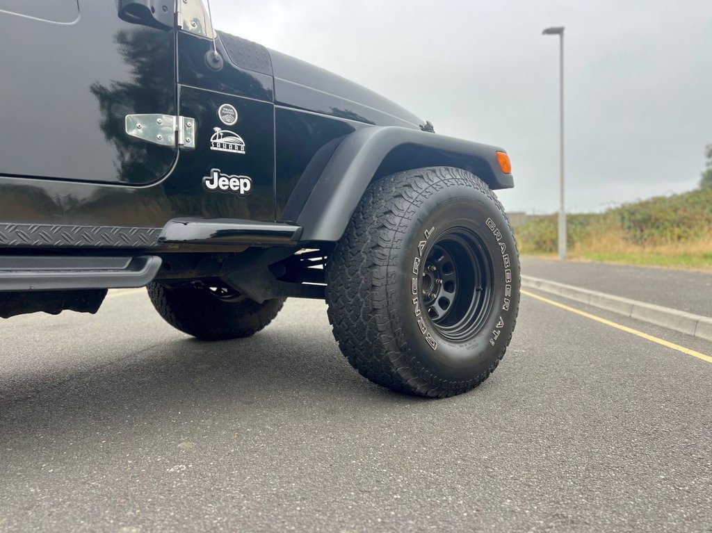 USED 2003 03 JEEP WRANGLER 4.0 SPORT 3dr comes with Soft Top // Manual // 4x4 // (302 g/km, 174 bhp) // px swap 