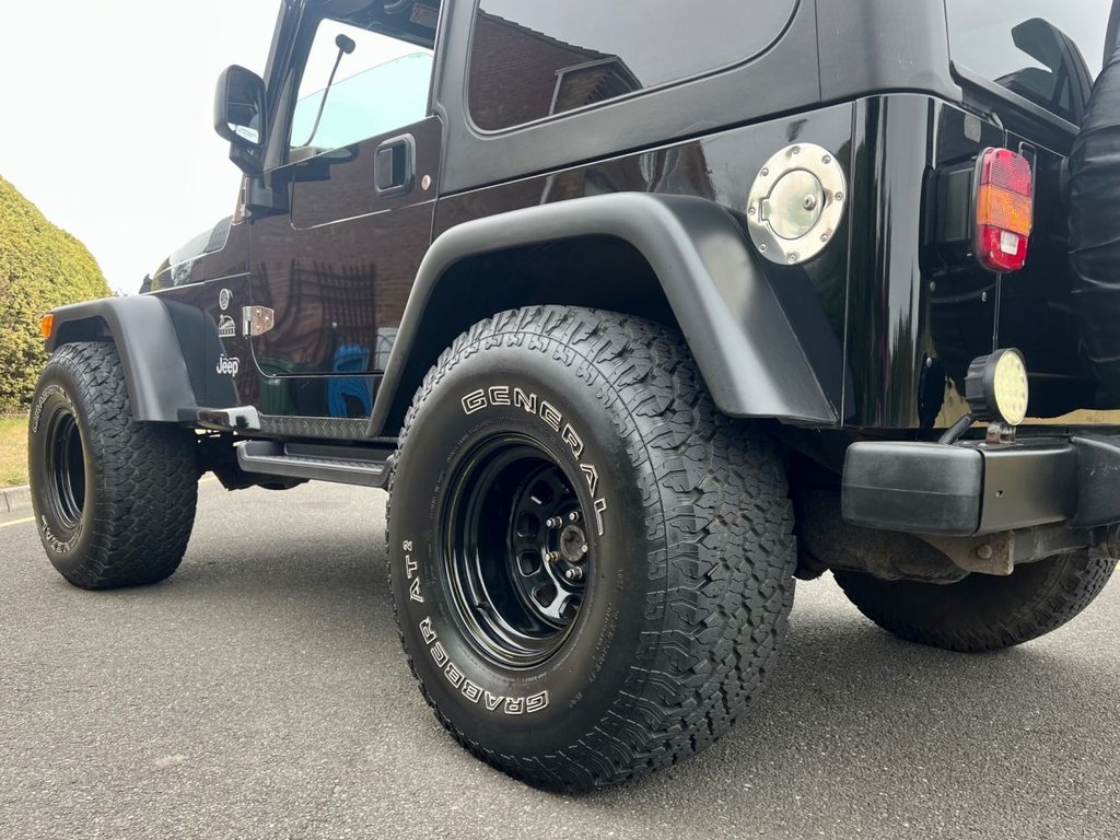 USED 2003 03 JEEP WRANGLER 4.0 SPORT 3dr comes with Soft Top // Manual // 4x4 // (302 g/km, 174 bhp) // px swap 
