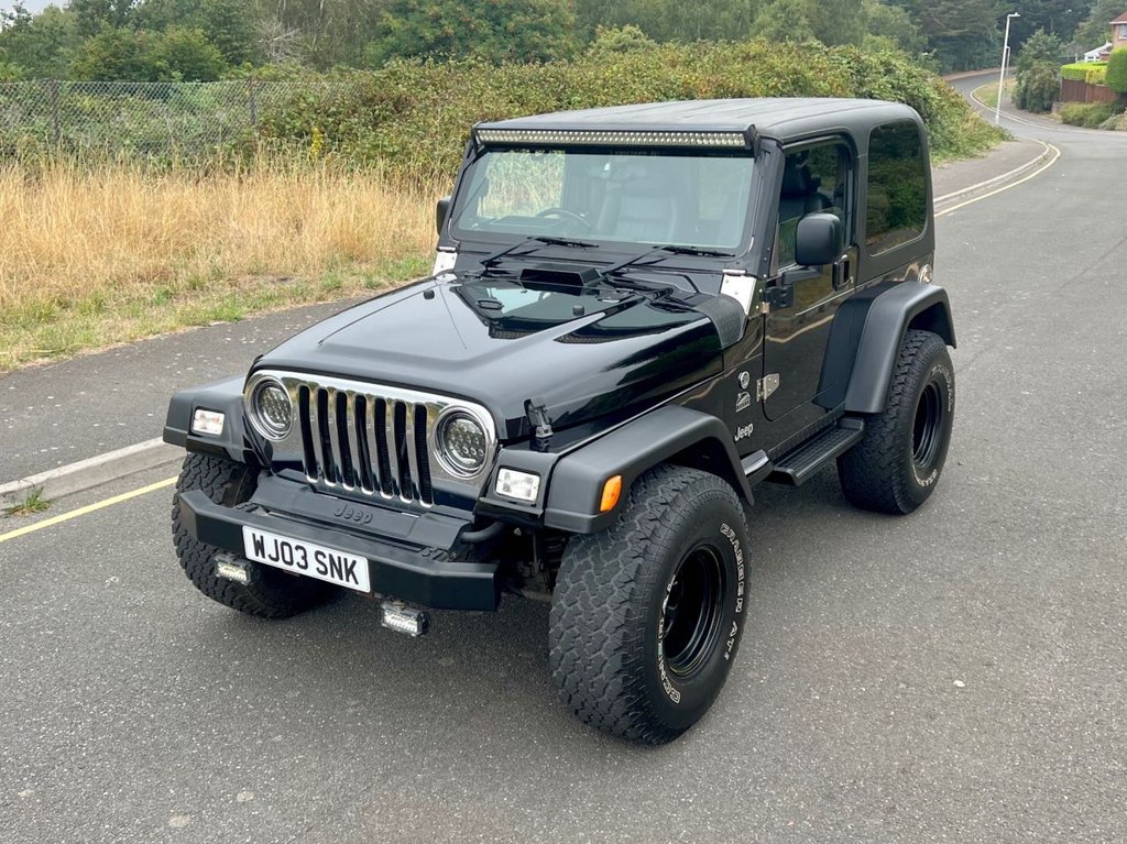 USED 2003 03 JEEP WRANGLER 4.0 SPORT 3dr comes with Soft Top // Manual // 4x4 // (302 g/km, 174 bhp) // px swap 