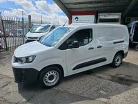 USED 2023 73 PEUGEOT PARTNER 1.5 BlueHDi 100 950 Professional Premium + Long - AIR CON + CRUISE CONTROL AIR CON + TWIN SIDE DOORS