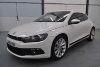 USED 2012 62 VOLKSWAGEN SCIROCCO 2.0 TSI GT Hatchback 3dr Petrol Manual Euro 5 (Leather, Nav) (210 ps) Parking Sensors - Cruise Control - Bluetooth Connectivity