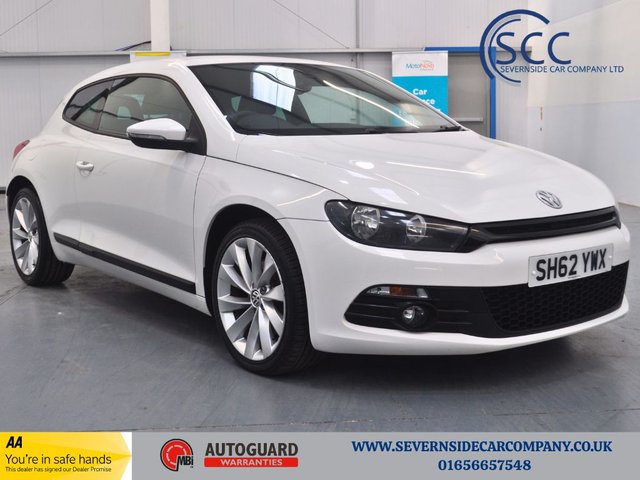 2012 62 Volkswagen Scirocco 2.0 TSI GT Hatchback 3dr Petrol Manual Euro 5 (Leather, Nav) (210 ps)