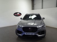 USED 2019 69 JAGUAR F-PACE 2.0 D180 Chequered Flag SUV 5dr Diesel Auto AWD Euro 6 (s/s) (180 ps) SAT NAV LEATHER PAN ROOF CRUISE CAMERA