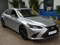 USED 2023 23 LEXUS ES 2.5 300h F Sport Takumi Saloon 4dr Petrol Hybrid E-CVT Euro 6 (s/s) (218 ps) TAKUMI SAT NAV SUNROOF LEATHER HEATED SEATS HEATED STEERING WHHEEL HUD MARK LEVINSON SOUND CRUISE PARKING SENSORS 1 OWNER LEXUS WARRANTY TIL AUG 2033