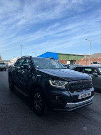 USED 2019 19 FORD RANGER 2.0 EcoBlue Wildtrak Pickup Double Cab 4dr Diesel Auto 4WD Euro 6 (s/s) (213 ps) 