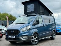 USED 2021 21 FORD TRANSIT CUSTOM 2.0 300 EcoBlue Active L1 H1 Euro 6 (130 ps) **POP TOP - DAY VAN - MTB - MOTOCROSS** 
