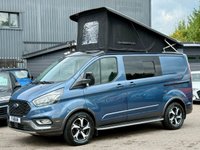 USED 2021 21 FORD TRANSIT CUSTOM 2.0 300 EcoBlue Active L1 H1 Euro 6 (130 ps) **POP TOP - DAY VAN - MTB - MOTOCROSS** 