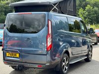 USED 2021 21 FORD TRANSIT CUSTOM 2.0 300 EcoBlue Active L1 H1 Euro 6 (130 ps) **POP TOP - DAY VAN - MTB - MOTOCROSS** 