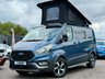 USED 2021 21 FORD TRANSIT CUSTOM 2.0 300 EcoBlue Active L1 H1 Euro 6 (130 ps) **POP TOP - DAY VAN - MTB - MOTOCROSS** 