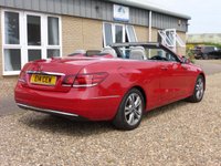 USED 2014 14 MERCEDES-BENZ E-CLASS 2.1 E220 BlueTEC SE Cabriolet 2dr Diesel G-Tronic+ Euro 6 (s/s) (177 ps) www.suffolkcarcentre.co.uk - Located at Reydon