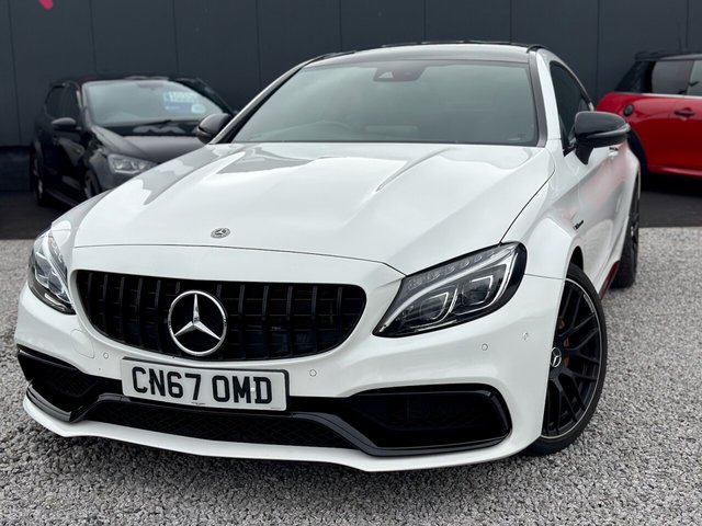 2017 X Mercedes-Benz C Class 4.0 C63 V8 BiTurbo AMG (Premium) Coupe 2dr Petrol SpdS MCT Euro 6 (s/s) (476 ps)