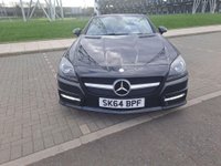 USED 2014 64 MERCEDES-BENZ SLK 2.1 SLK250 CDI AMG Sport G-Tronic+ Euro 5 (s/s) 2dr NAVIGATION++FULL BLACK LEATHER