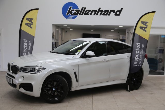 View our BMW X6 3.0 30d M Sport SUV 5dr Diesel Auto xDrive Euro 6 (s/s) (258 ps)