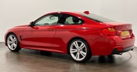 USED 2014 64 BMW 4 SERIES 3.0 435i M Sport Coupe 2dr Petrol Auto Euro 6 (s/s) (306 ps) Striking Melbourne Red Metallic, Full Black Leather, Glass Sunroof, Adaptive Sport Suspension, Hosting a Huge Specification