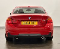 USED 2014 64 BMW 4 SERIES 3.0 435i M Sport Coupe 2dr Petrol Auto Euro 6 (s/s) (306 ps) Striking Melbourne Red Metallic, Full Black Leather, Glass Sunroof, Adaptive Sport Suspension, Hosting a Huge Specification