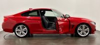 USED 2014 64 BMW 4 SERIES 3.0 435i M Sport Coupe 2dr Petrol Auto Euro 6 (s/s) (306 ps) Striking Melbourne Red Metallic, Full Black Leather, Glass Sunroof, Adaptive Sport Suspension, Hosting a Huge Specification