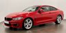 USED 2014 64 BMW 4 SERIES 3.0 435i M Sport Coupe 2dr Petrol Auto Euro 6 (s/s) (306 ps) Striking Melbourne Red Metallic, Full Black Leather, Glass Sunroof, Adaptive Sport Suspension, Hosting a Huge Specification